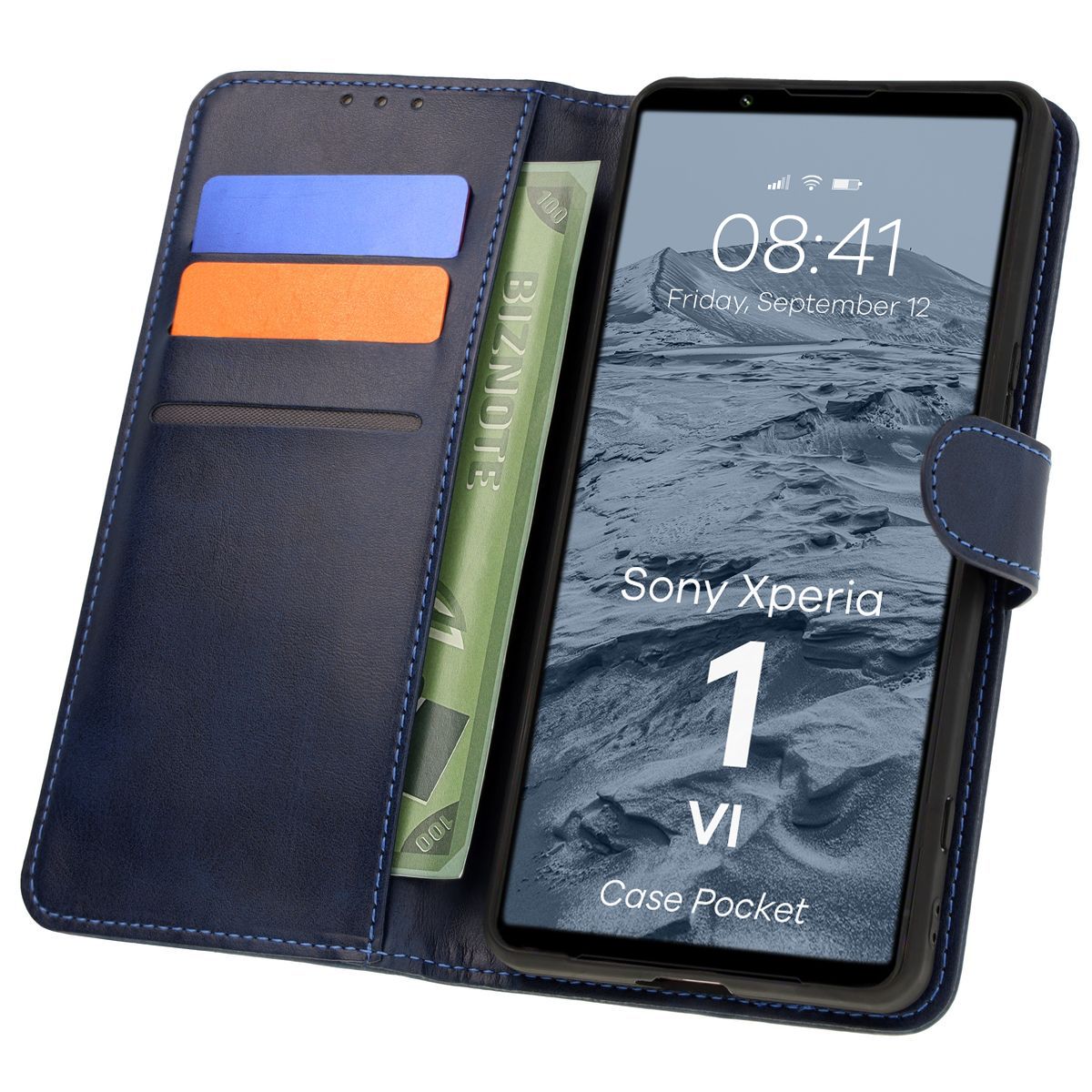 Etui z klapką Bizon Case Pocket do Sony Xperia 1 VI